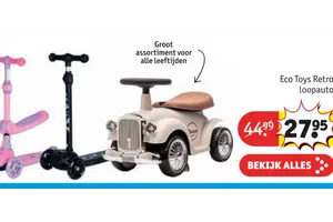 Eco Toys Retro loopauto