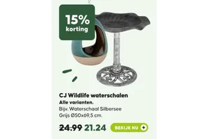 CJ Wildlife Waterschaal