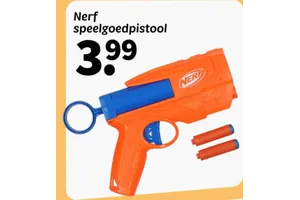 Nerf speelgoedpistool