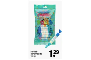 Funlab candy rolls