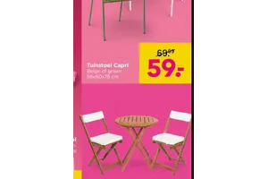 Tuinstoel Capri