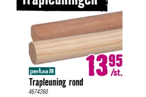 Pertura Trapleuning rond
