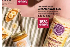 Your Organic Nature Granenwafels