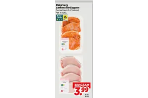 DekaVers varkensfiletlappen
