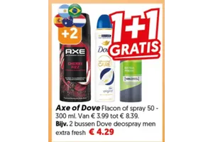 Dove Deospray Extra Fresh