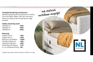 Complete boxspring Luxe Bussum