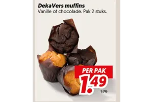 DekaVers muffins