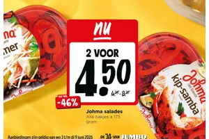 Johma salades