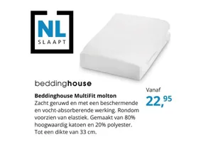 Beddinghouse MultiFit molton