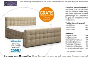 Boxspring Luxe Kampen