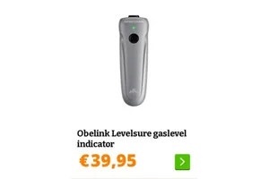 Obelink Levelsure gaslevel indicator