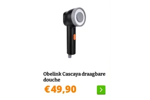 Obelink Cascaya draagbare douche