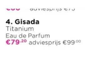Gisada Titanium Eau de Parfum
