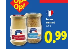 Duc De Coeur Franse mosterd