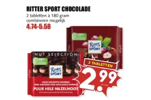 Ritter Sport Chocolade