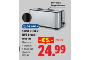 SILVERCREST Broodrooster