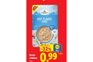 Crownfield Oat Flakes Fine