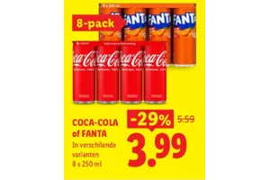 Coca-Cola Frisdrank 8-pack