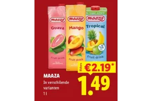 Maaza Fruit drink Mango