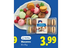 Koeling Macarons