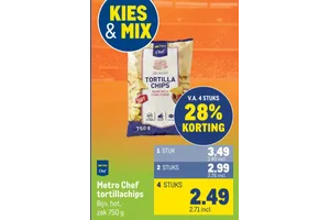Metro Chef Tortilla Chips