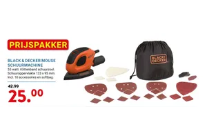 BLACK & DECKER Mouse schuurmachine
