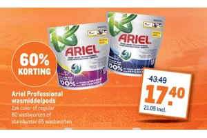 Ariel Professional wasmiddelpods