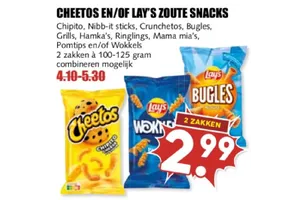 Cheetos Zoute snacks