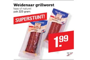 Weidenaar Grillworst