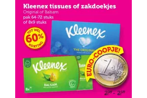 Kleenex tissues