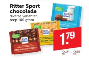 Ritter Sport chocolade