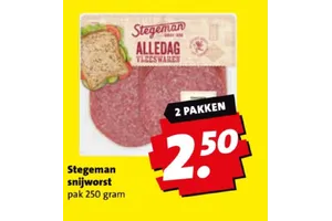 Stegeman snijworst