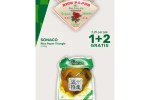 SONACO Rice Paper Triangle