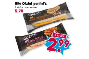 Qizini panini pulled chicken BBQ