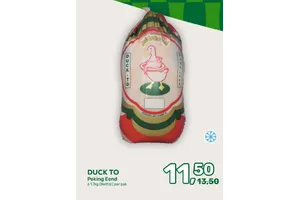 DUCK TO Peking Eend