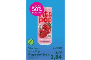 Vita Pop Raspberry Soda