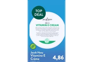 Jacob Hooy Vitamine E Crème