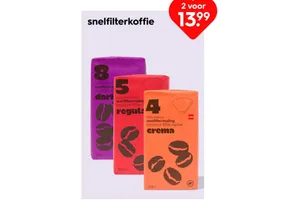 Snelfilterkoffie Regular