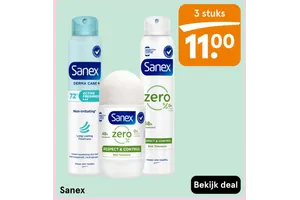 Sanex Zero% deodorant spray