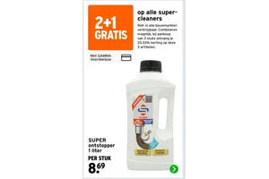 SUPER ontstopper