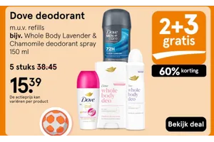 Dove Deodorant spray