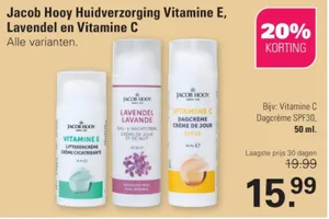 Jacob Hooy Vitamine E Littekencrème