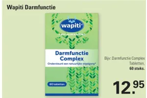 Wapiti Darmfunctie Complex Tabletten
