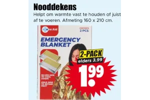 One Aid Nooddeken