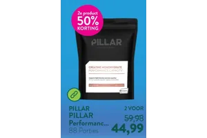 PILLAR Performance Creatine Monohydrate Performance Capacity