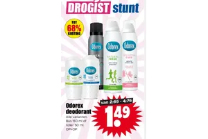 Odorex deodorant