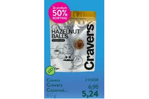Cravers Coconut Hazelnut Balls