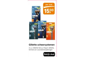 Gillette Scheersysteem
