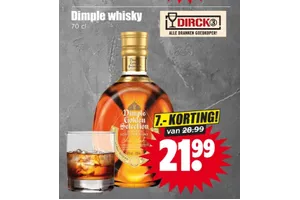 Dimple whisky