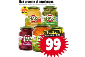 HAK Appelmoes